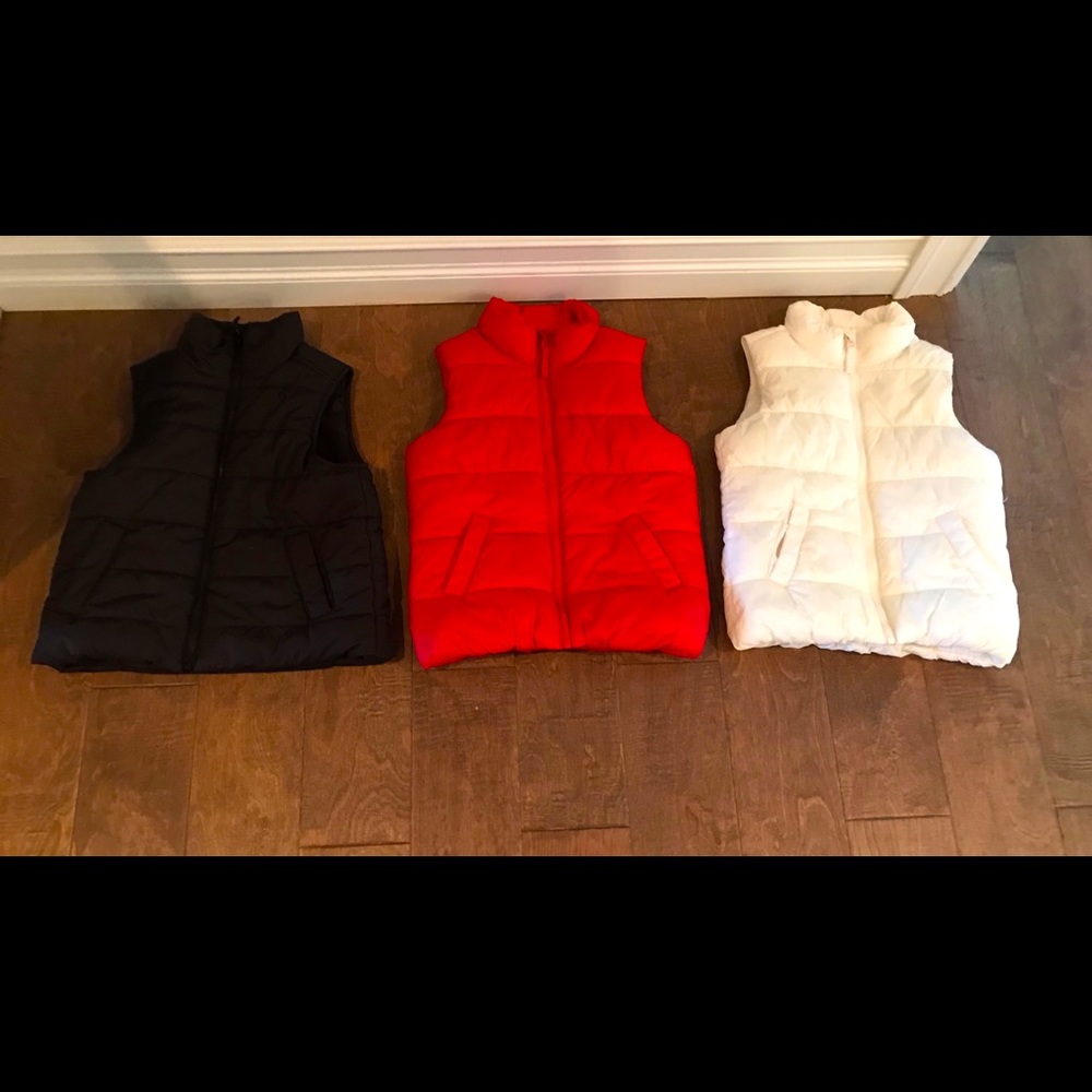 Girls Puffer Vest Lot